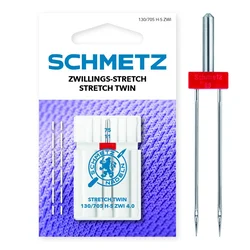 Schmetz Igle Stretch dvoiglovka, NM 75, 4 mm