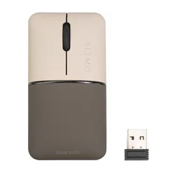 Sanwa Supply Bežični miš, 2.4GHz, Bluetooth, Bež