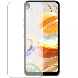 Premium kaljeno staklo 9H za LG Q61 - Prozirna KP18981
