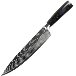 Kuhinjski nož BL-39299 - Chef / Crna KP39299