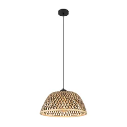 Globo 15767H1 - Visilica COLLY 1xE27/15W/230V bambus