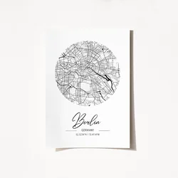 Wallity Poster Germany-2080, 21x29,7 cm