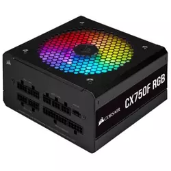 Napajanje 750W CORSAIR CX750F RGB CP-9020218-EU, ATX v2.4, 120mm vent., 80+ Bronze, modularno