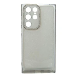 Maska za telefon TRANSPARENT COLOR za Samsung S22 Ultra siva