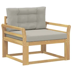 Srednja sofa za van Poliester Bijela