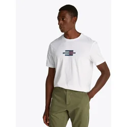 TOMMY HILFIGER Majica mornarska/rdeča/bela