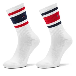 Dolge nogavice Tommy Hilfiger 701229942 Bela