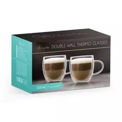 6x skodelica za cappuccino z dvojno steno – 250 ml