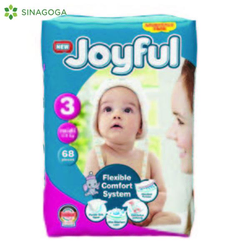 PELENE JOYFUL MIDI 3 4-9KG 68/1 ADVANTAGE PACK (4) ARGENTARIUS