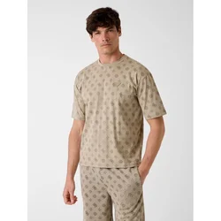 Guess Majica Z6GI07 K2852 Bež Relaxed Fit
