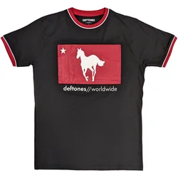 Deftones Star & Pony Ringer Black XL Majica