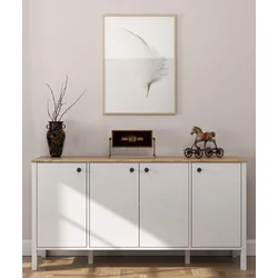 Hanah Home Konzolni sto FRN-20007, 160x82x44 cm, Beli