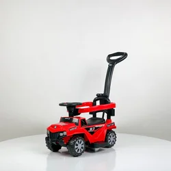 Muzička Auto Guralica 468 - crvena