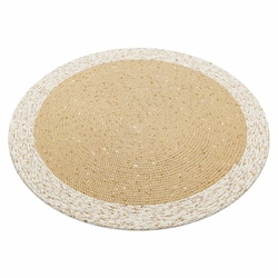 Wallity Tepih 90x90cm Bež-Beli