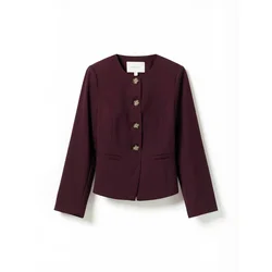 Noella Blazer N-Kasaundra vinsko rdeča