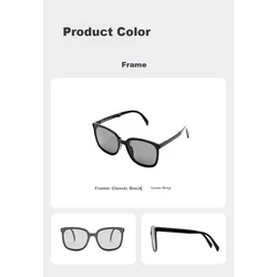 JD Original Unisex naočare za sunce, Crne
