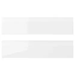 VOXTORP Front fioke, v. sjaj bela, 40x10 cm