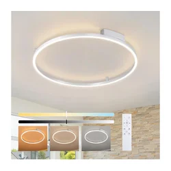 Brilagi - LED prigušiva svetiljka PORTOFINO LED/60W/230V pr. 80 cm srebrna +DO