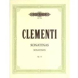 CLEMENTI: SONATINEN OP.36 NOTE