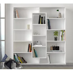 Conceptum Hypnose Polica 125x135,7x22cm Bela