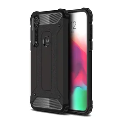Maska Hard Border za Motorola Moto G8 Plus, Crna