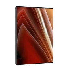 Canvas Slika na platnu Ahat, Sa ramom, 80 x 120 cm, Crni