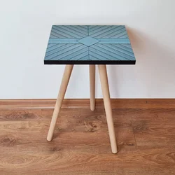 Hanah Home Klub sto Shp362, 35x42x35 cm, Plavi
