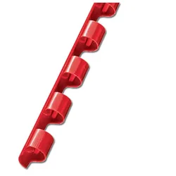 SPIRALA PLASTIČNA FI- 6MM PK100 FORNAX CRVENA