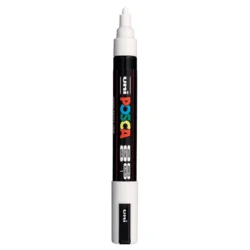 UNI Marker Uni PC-5M POSCA, Bela