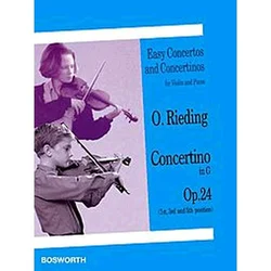 RIEDING : note CONCERTINO IN G OP.24