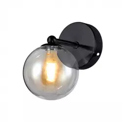 Zidna lampa Elmark Olena 1 x G9 - Crna