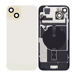 Steklo zadnjega ohišja za iPhone 15 Plus, Yellow, Pulled A