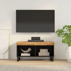 shumee TV omarica 85x33x43,5 cm trden mangov les
