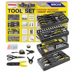 WMC TOOLS Komplet orodja 257 kosov.