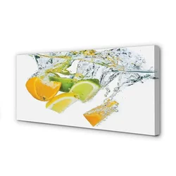 tulup.si Slika na platnu Voda citrus 125x50 cm