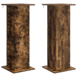 Stalak za biljke 2 pcs Dimljeni hrast 30,5 x 30 x 80,5 cm