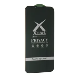 Zastitno staklo XMART 9D Privacy za iPhone 13/ 13 Pro/ 14/ 16e/ 17e