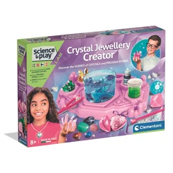 Znanstveni komplet Clementoni Crystal Jewels Lab (78398)
