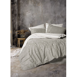 Lessentiel Maison Komplet posteljine Moke, Sivo-braon