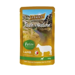 PRINCE Premium vrečka - JAGNJETINA, ROŽMARIN, JABOLKO, KORENJE 150g