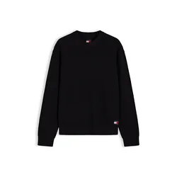 Tommy Jeans Pulover črna