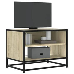TV ormarić Sonoma hrast 61x40x46 cm Konstruirano drvo i metal