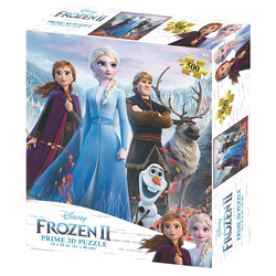 PRIME 3D - Puzzle Disney Frozen 3D - 500 kosov