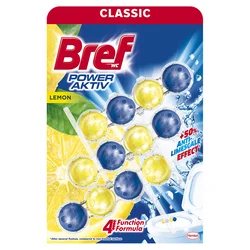 BREF Power Aktiv Lemon, WC osveživač, 3x50 g