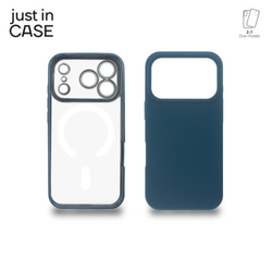 Just in case 2u1 Extra case MAG MIX PLUS paket maski za telefon za iPhone 17 Pro PLAVI ( MAGPL123BL )
