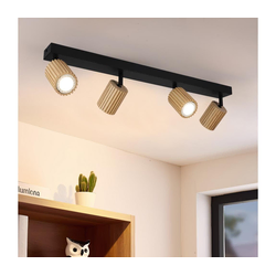 Brilagi - Reflektor MODERN WOOD 4xGU10/8W/230V drvo/crna
