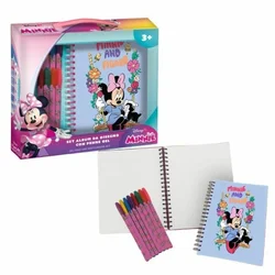 Kreativni set sa dnevnikom i flomasterima minnie min1309 ( 129/73009 )