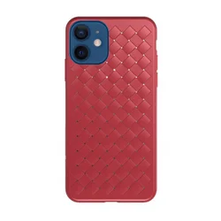 Maska Braided za iPhone 12 mini 5.4 in crvena