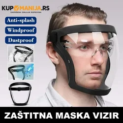 Profesionalni Zaštitni Vizir za Potpunu Zaštitu Celog Lica--