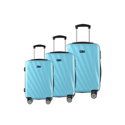 AGA Travel set potovalnih kovčkov MR4653, moder